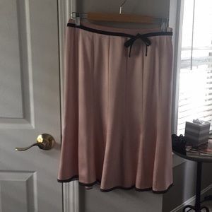 Very Flirty & Feminine Pink Silk Skirt